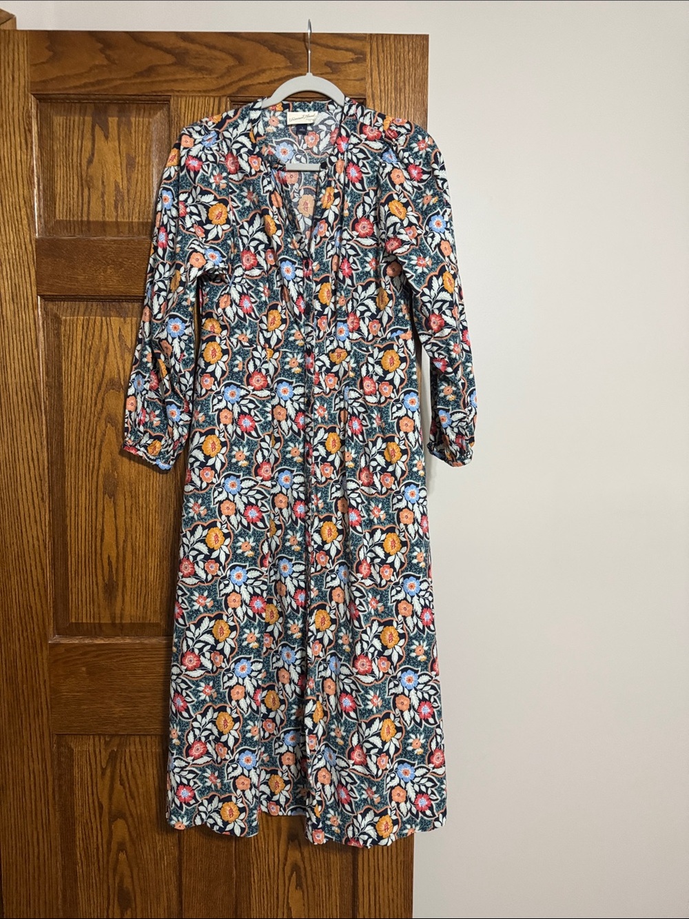 Universal Thread Long shirt dress size small
